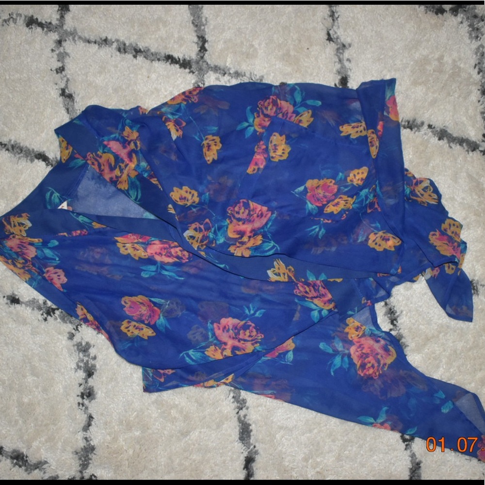 Floral cover up
